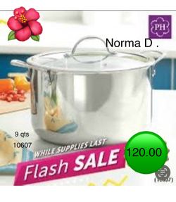 Olla de 9 qts heritage signature nueva en su caja 🌺 princess house 🌺