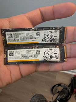 Samsung 2TB SSD gen 4 x2