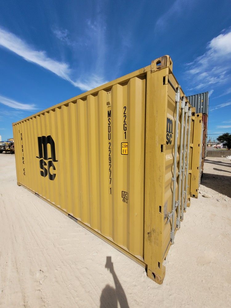 20ft Wind & Water Tight Shipping Containers For Sale