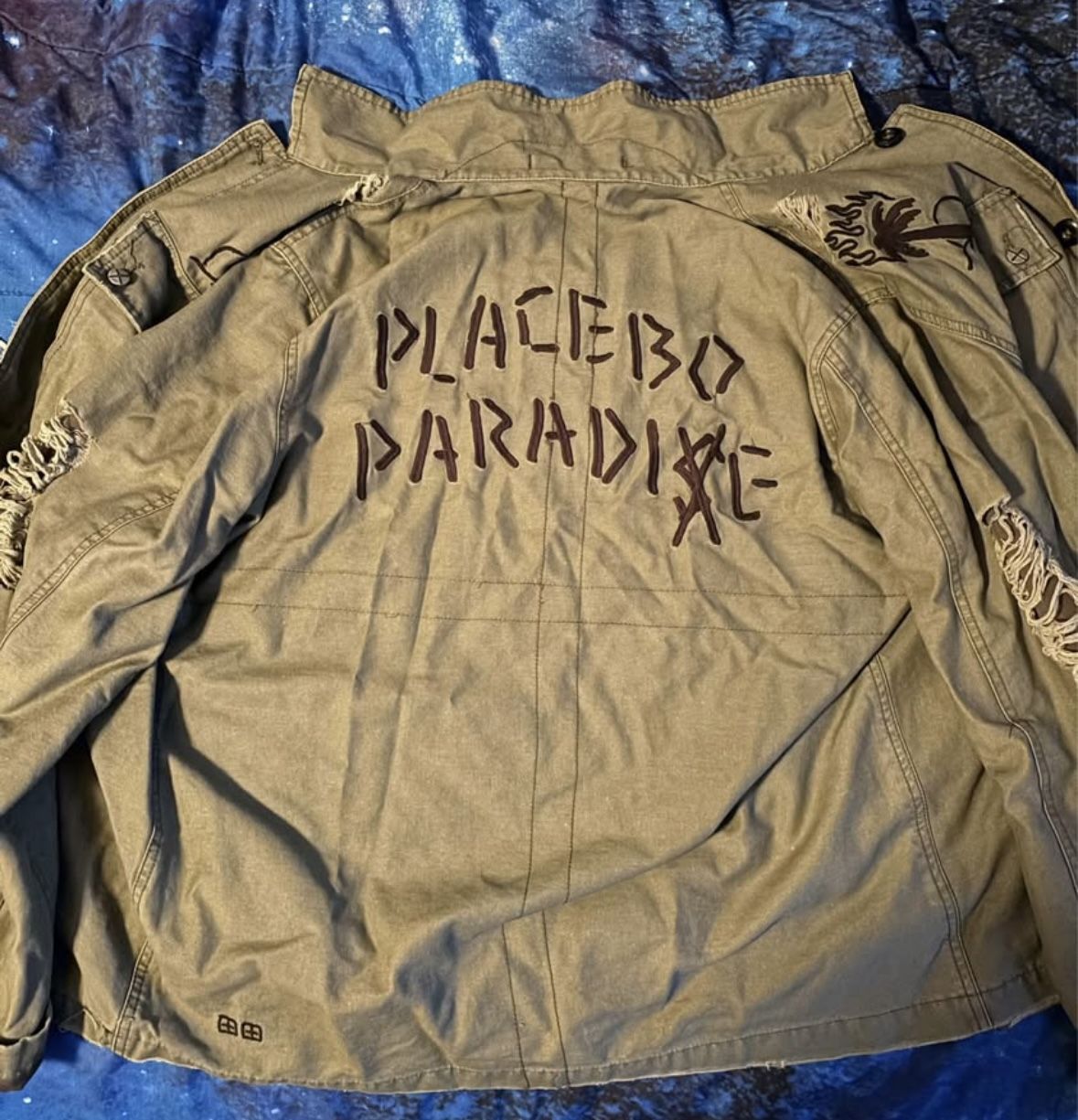 Ksubi x Travis Scott “PLACEBO PARADISE” Distressed Jacket