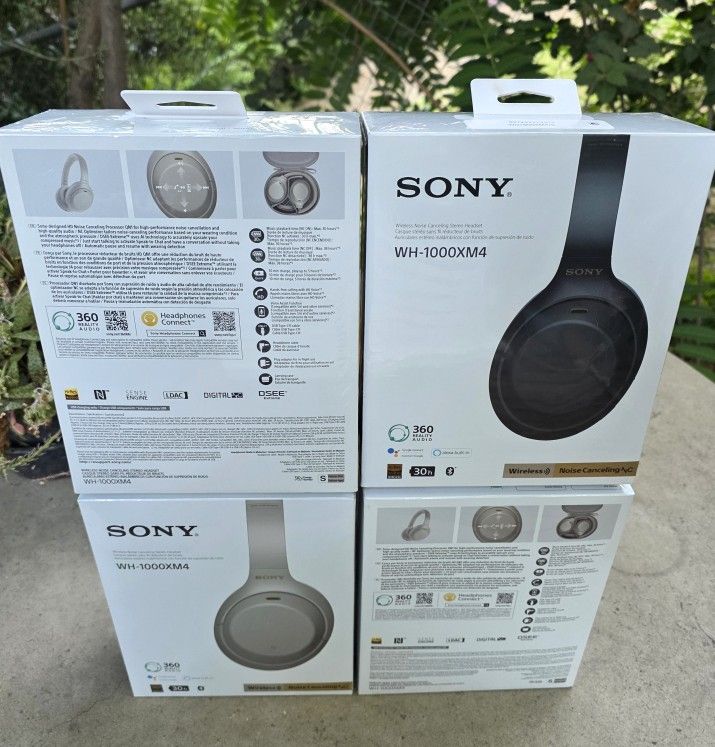 🔥Sony WH-1000XM4
🔥$200 Each/ Firm On Price
🔥Brand New Factory Sealed Box