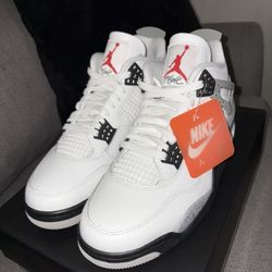 Jordan 4s White Cement