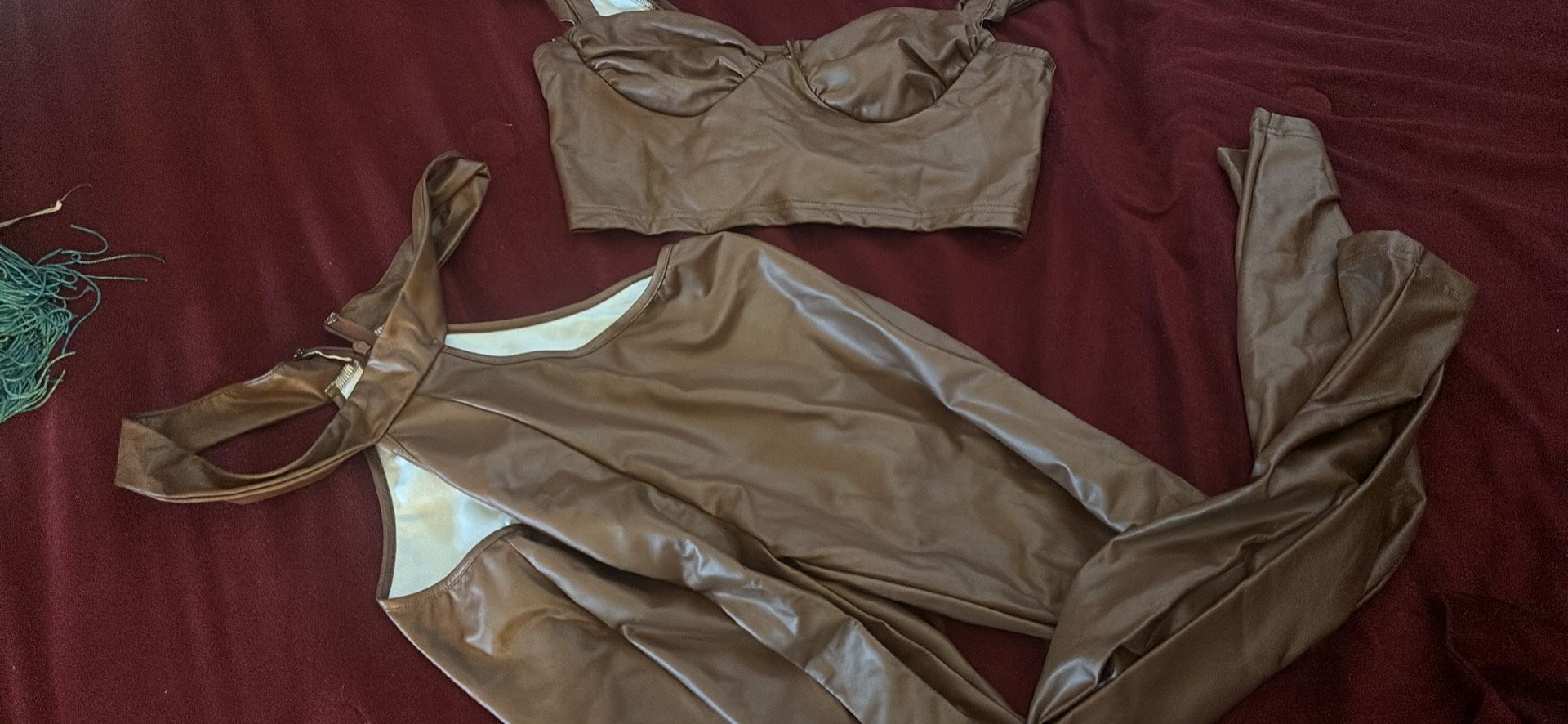 Brown Leather Set
