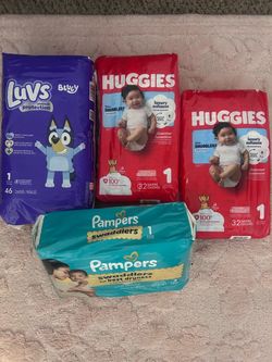 Diapers Size 1