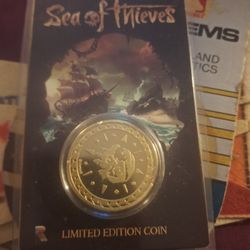 Sea Of Theives ( XBOX MICROSOFT)Limited Edition Collectors Gold Hoarders Key Coin