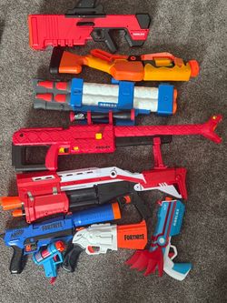 Nerf gun lot