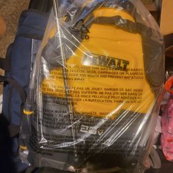 Brand new dewalt Backpack sprayer 