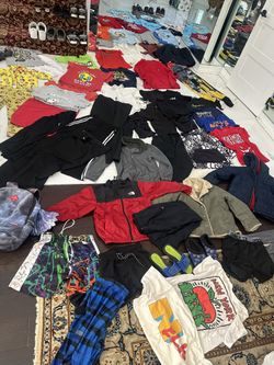125 Pieces Boys Clothes Size 10-12 Years Old