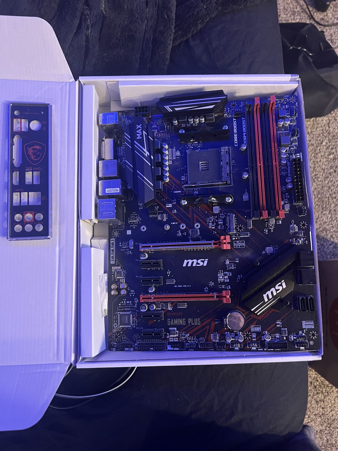 Msi Motherboard B450