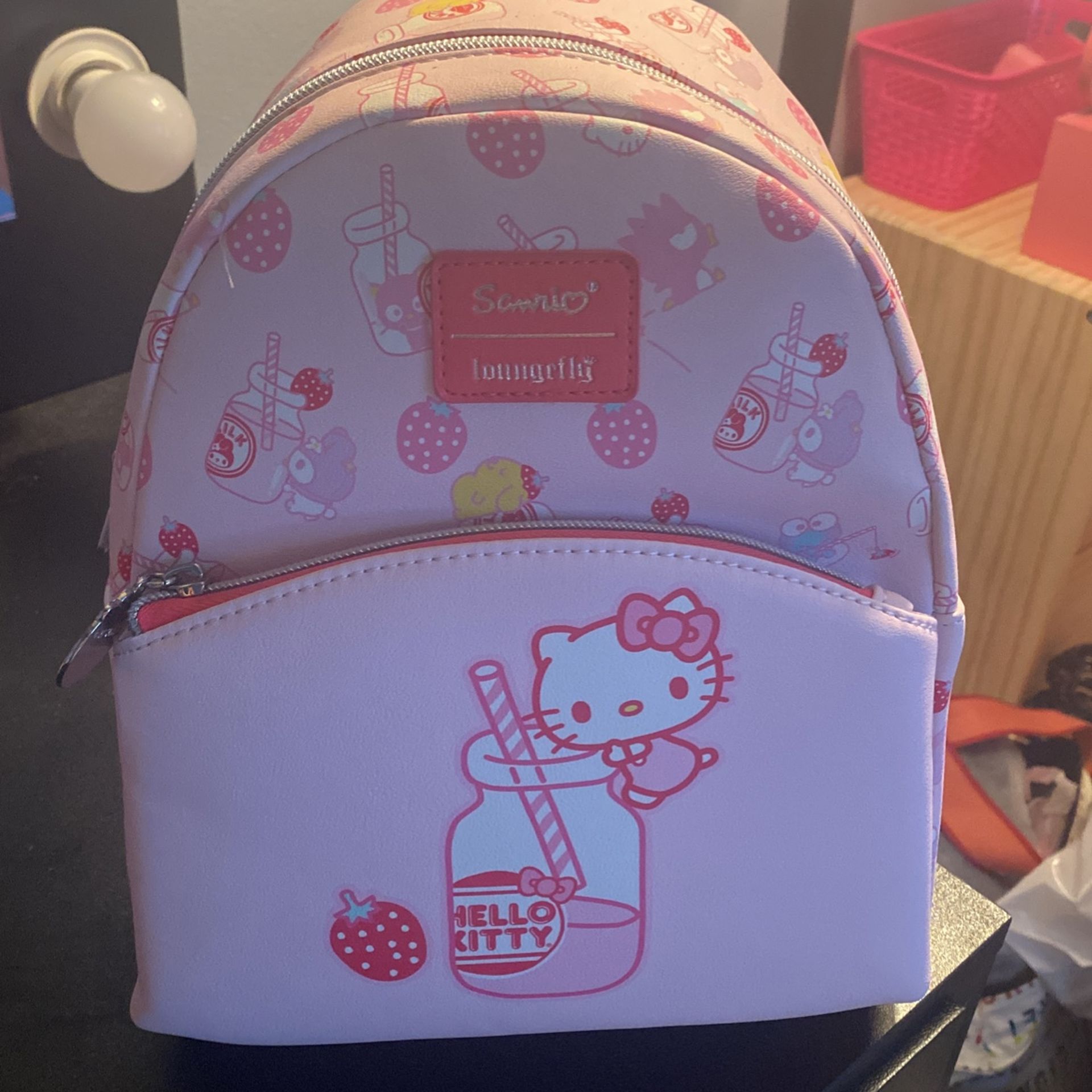 Hello Kitty Milk Back Pack New