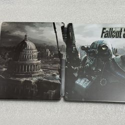 Fallout 3 Custom made G2 Steelbook/SteelUp Case PS3/PS4/PS5/Xbox, No Game