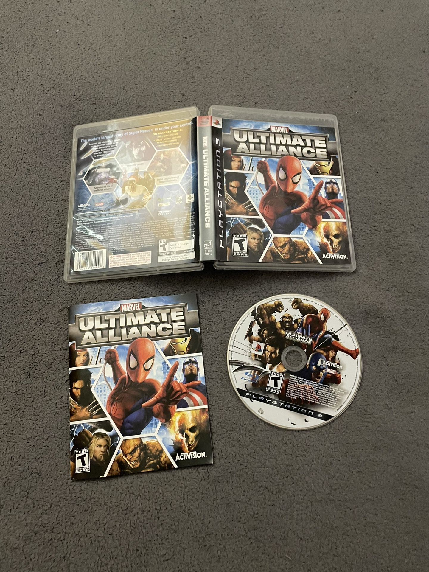 Marvel Ultimate Alliance Ps3 Game