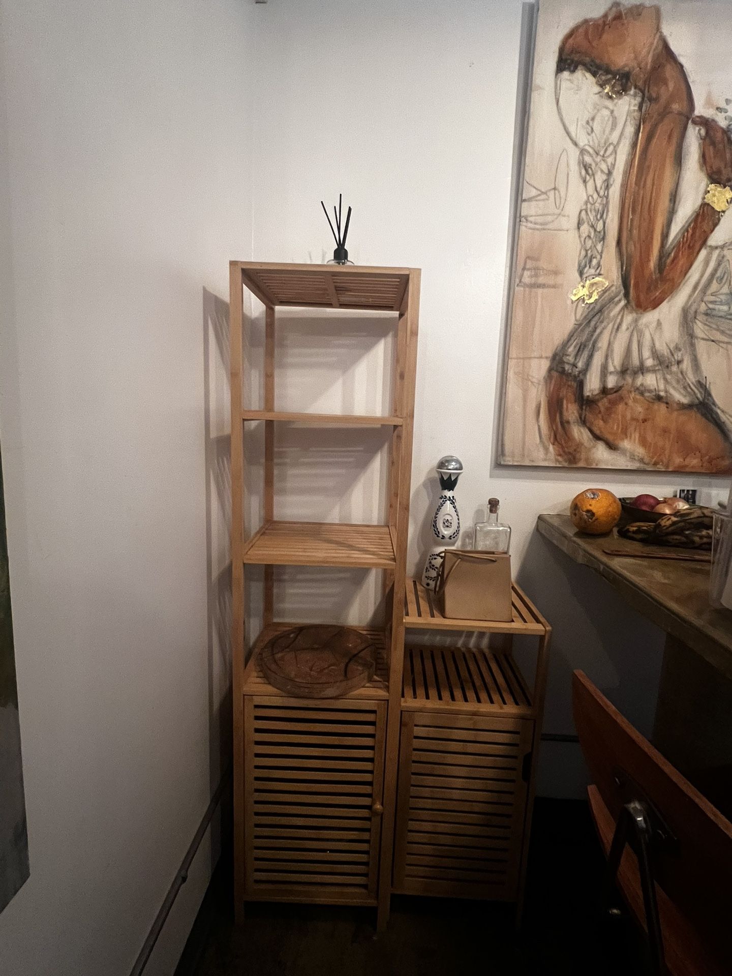 Bamboo Shelves!