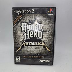 Guitar Hero: Metallica / PlayStation 2 / 2009 / Complete With Manual