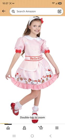 Girls Large Hello Kitty Halloween Costume $20
