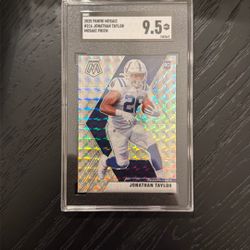 202 Panini Mosaic Jonathan Taylor #216 Mosaic Prism