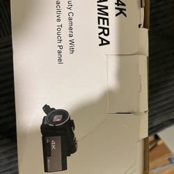 4K Camera Beauty Camera With Capacitive Touch Screen 