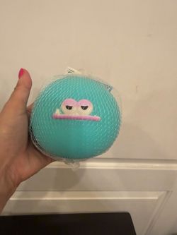 ORB curiosities Funny Face squishy 5” blue