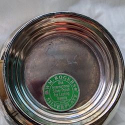 WM Rodgers Silver Plate Round Bowl 