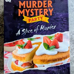 "A Slice Of Murder" Mystery Party Game