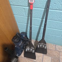 Bosh Rotary Hammer and Diablo 6 in x 25 in Floor scrapers