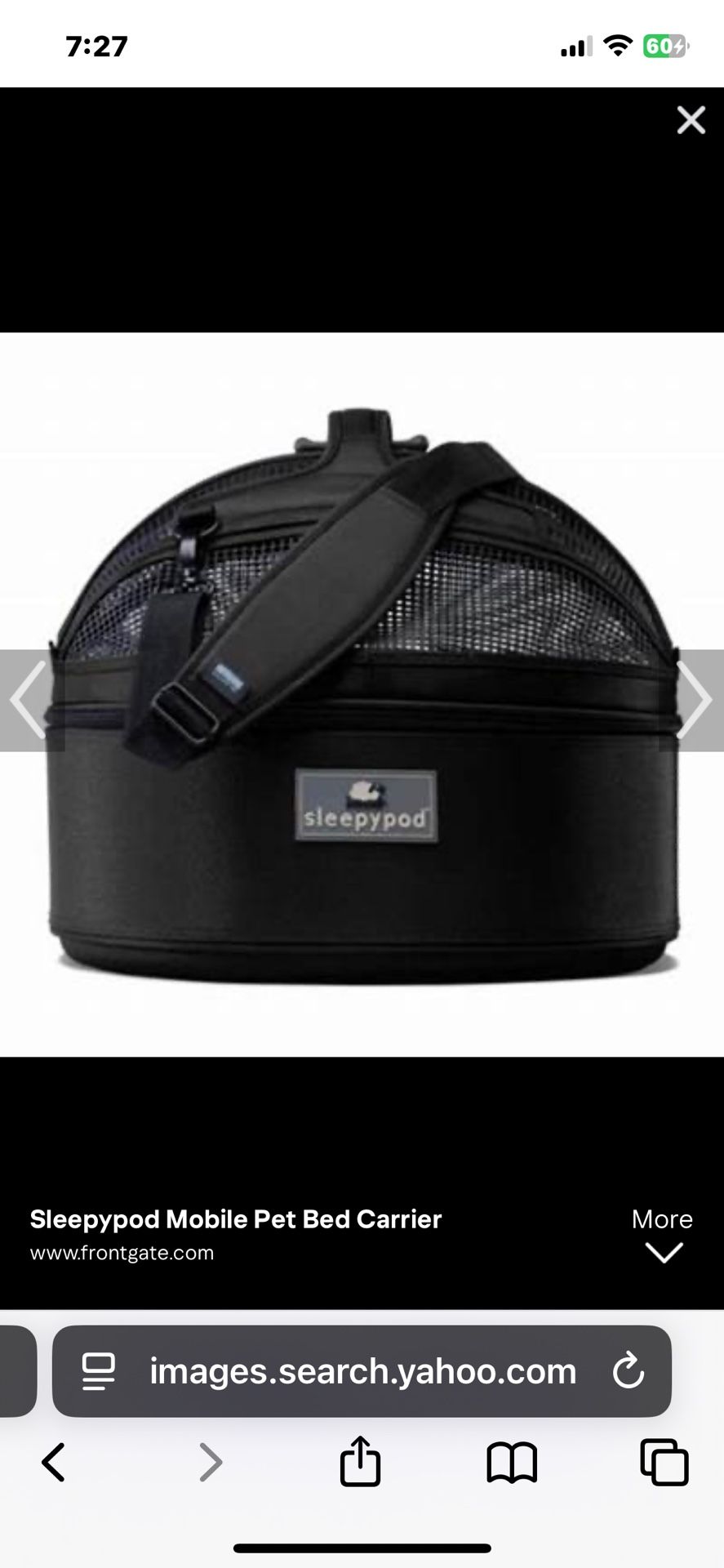 Sleepypod Pet Bed & Carrier