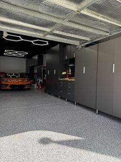 Full Custom Garage Cabinets 