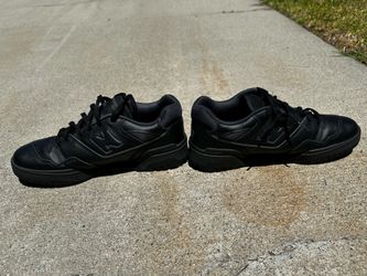 New Balance 550 Triple Black US 10.5