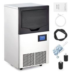 Commercial Ice Maker Produces 88 LBs/24 h