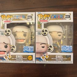 Funko Pop! One Piece Enel Chase & Common #2236 Target Exclusive Limited Edition