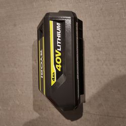 Ryobi 40v 4Ah Battery - NEW - Holds full charge - Tested