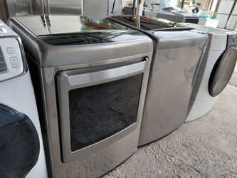 LG washer and dryer set with warranty
