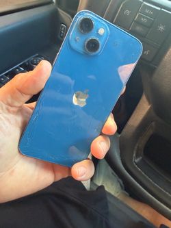 iphone 13 128 gb cracked on back and dot on screen no issues works great