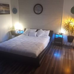 Free Gaming Chair And Platform Sled Queen Size Bed Frame
