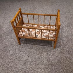 Vintage Doll Crib