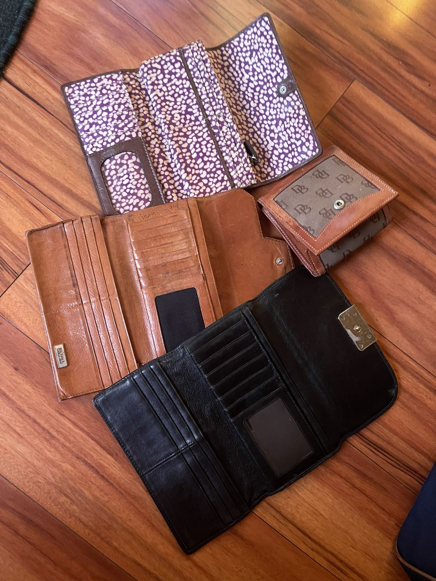 4 Designer Wallets For One Price