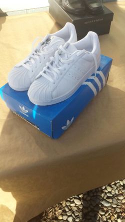 White women's Adidas