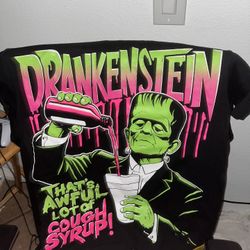 Awful lot of cough syrup shirt