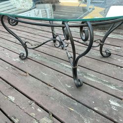 Decorative glass Top Coffee table