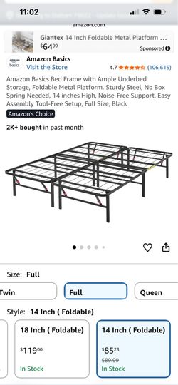 NEW Bed frame /$25.00