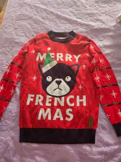 Merry Frenchmas Ugly Christmas Sweater