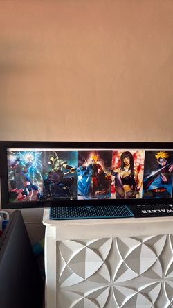 Naruto fan art portrait frame