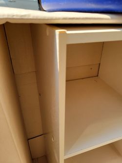 Storage  shelves