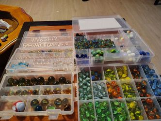 Gemstone And Marbles