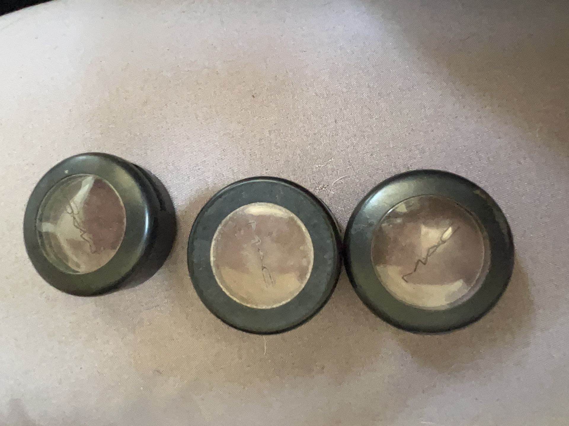3 Mac Cosmetics Eye Shadows