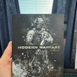 Steel case ps3 Modern Warfare 2 Disk
