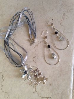 Handmade Necklace/Earring set