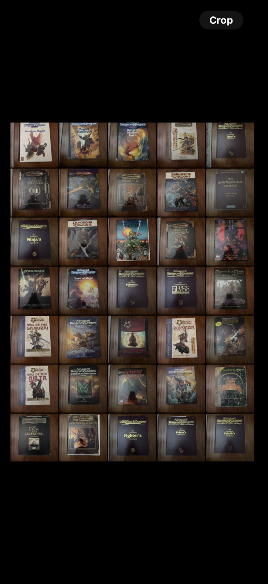 Huge D&D / AD&D / RPG Book Collection – Lot Sale