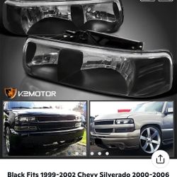 HEADLIGHTS FOR 99-02 SILVERADO/SIERRA/TAHOE