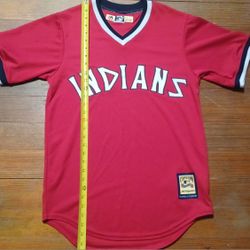 Vintage Men's Size Small Cleveland Indians Jersey Pullover Manny Albert